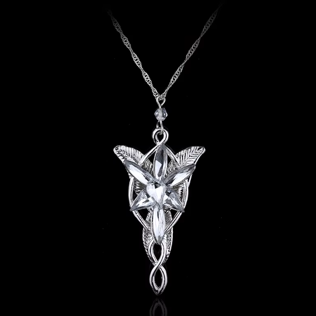 Colar Evenstar de Arwen - O Senhor dos Anéis - ÚLTIMAS UNIDADES
