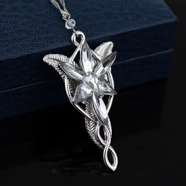Colar Evenstar de Arwen - O Senhor dos Anéis - ÚLTIMAS UNIDADES