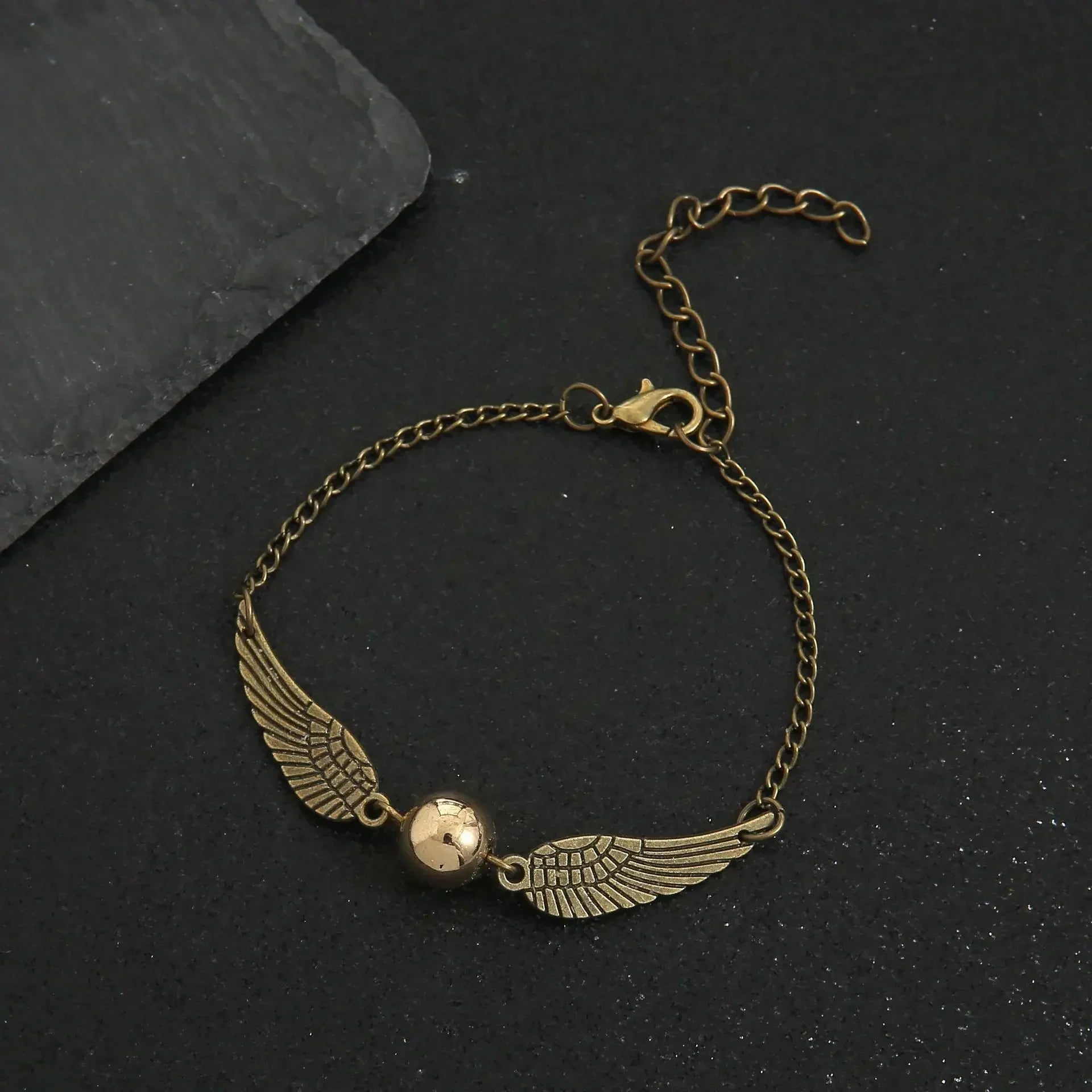 Colar + Pulseira Pomo de Ouro - Harry Potter