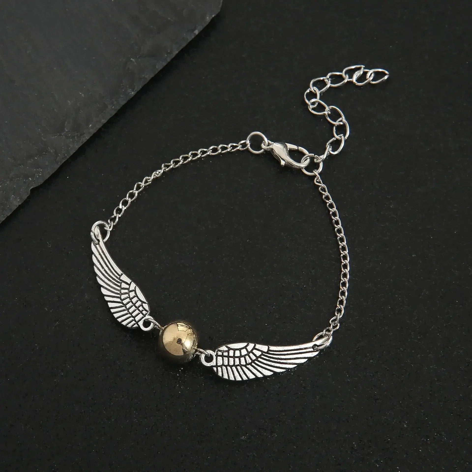 Colar + Pulseira Pomo de Ouro - Harry Potter