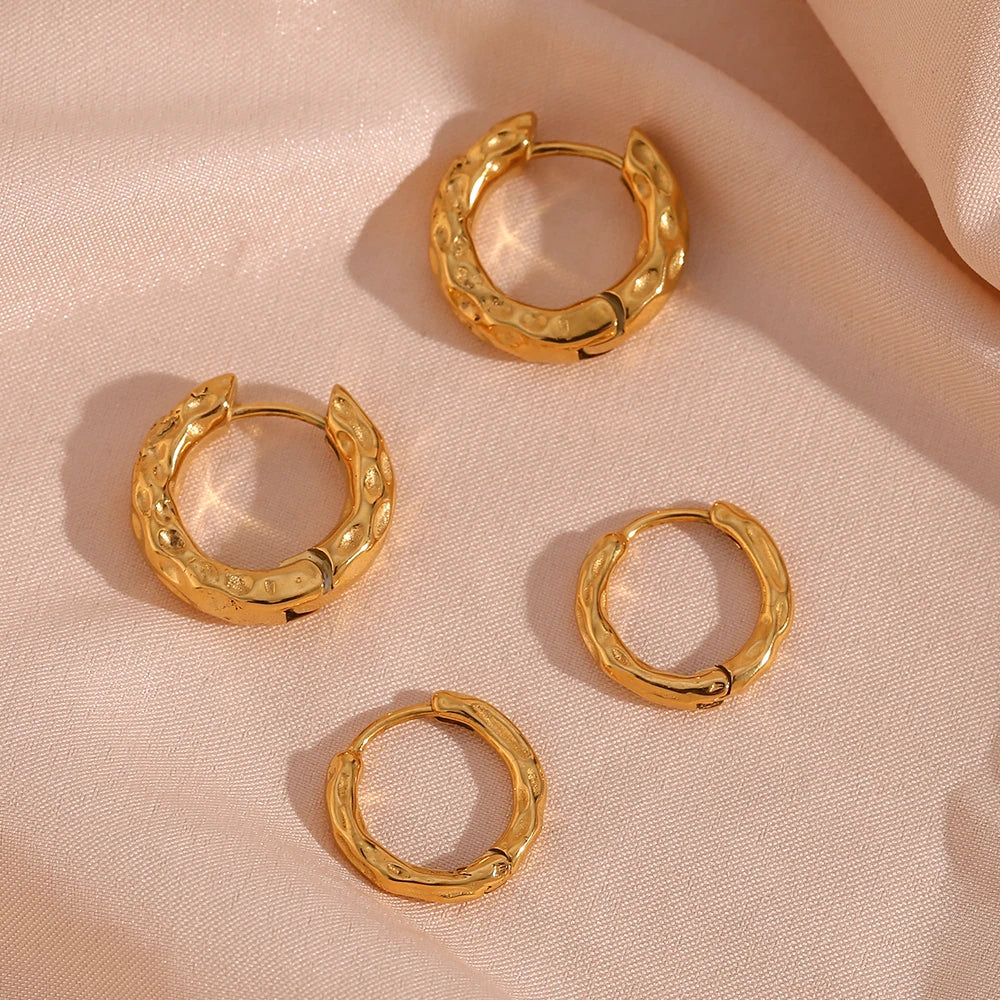 Brincos Argola Banhado a Ouro