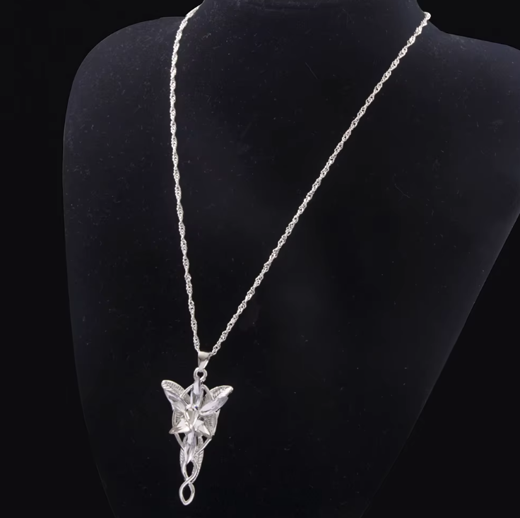 Colar Evenstar de Arwen - O Senhor dos Anéis - ÚLTIMAS UNIDADES
