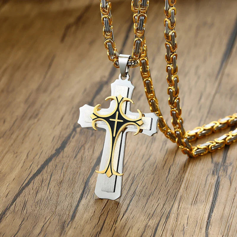 Colar Crucifixo Benção