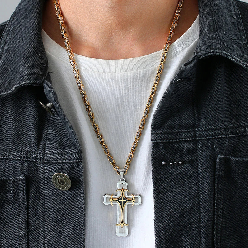 Colar Crucifixo Benção