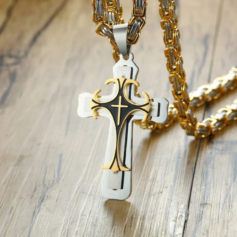Colar Crucifixo Benção