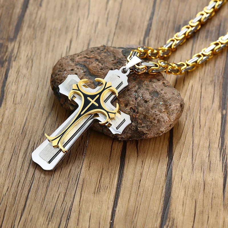 Colar Crucifixo Benção